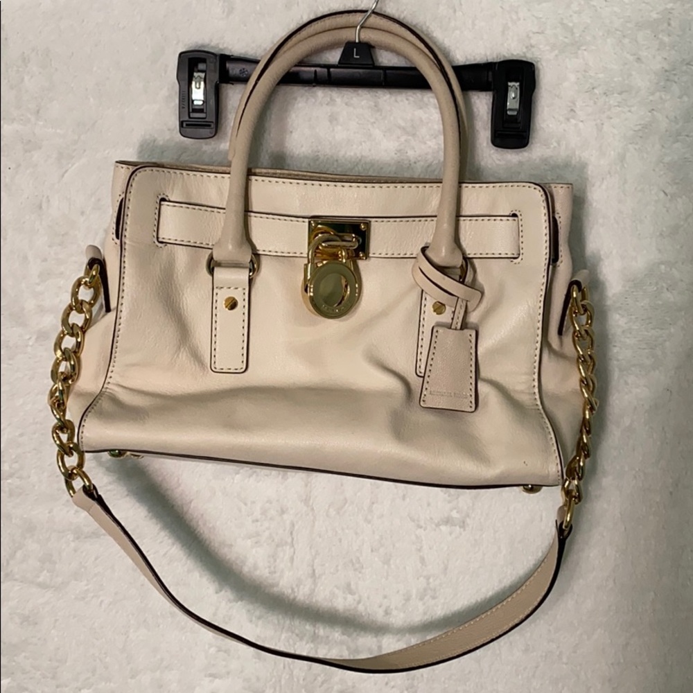 Michael Kors off white cream purse